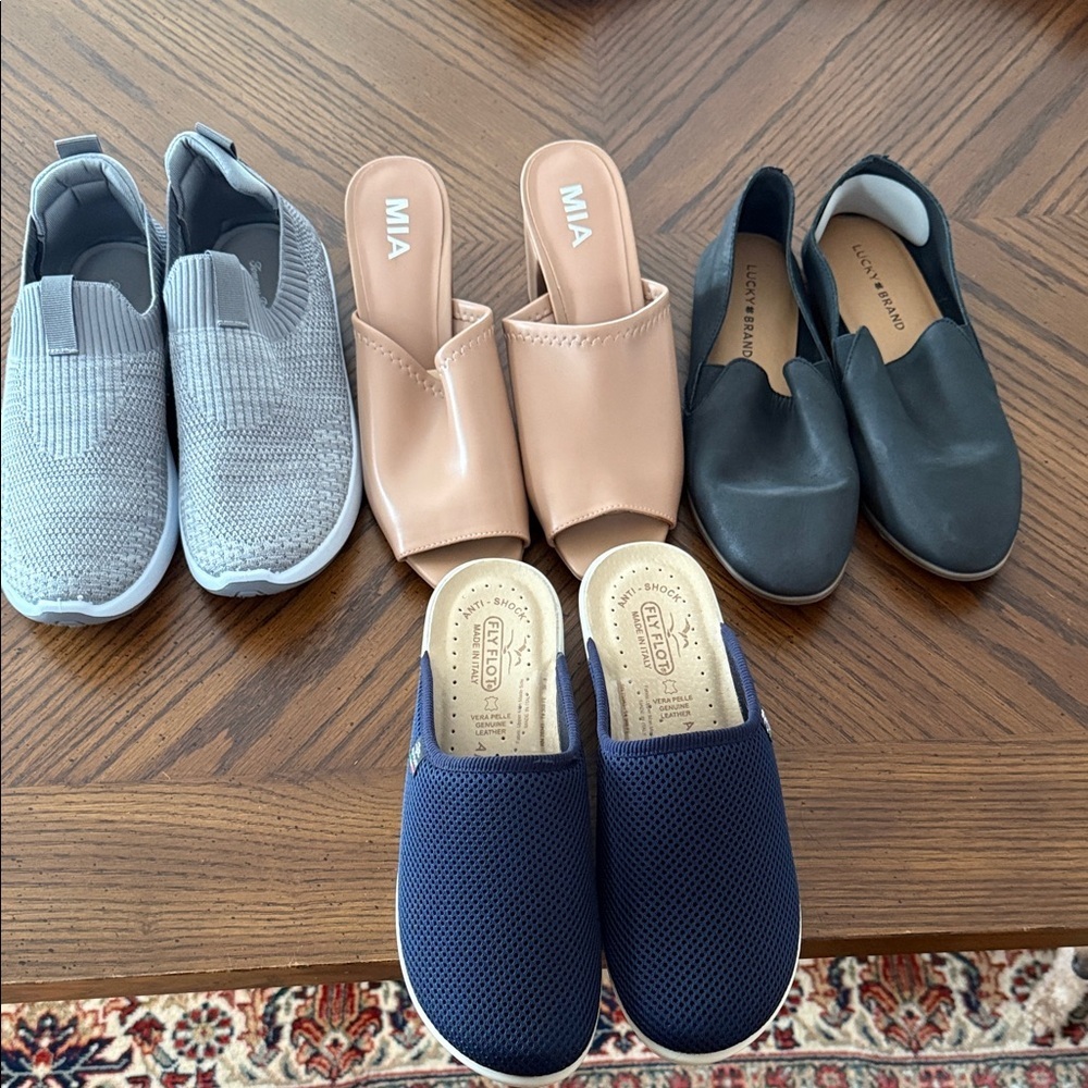 Tommy Bahama Mia, Lucky brand, and fly flot Slip-On Shoes